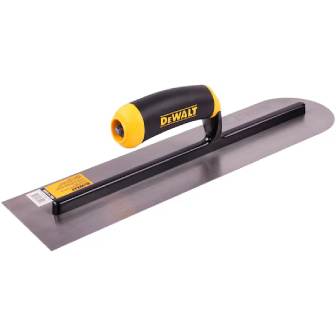 DEWALT DXTT-3-709 16x 4 Round Front Carbon Steel Finishing Trowel