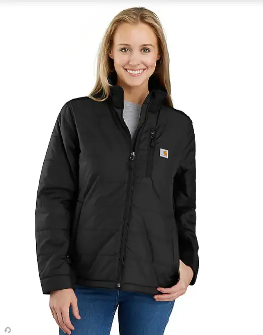 Womens Lightweight Puffer Jacket - Relaxed Fit - Insulated - 2 Warmer Rating Carhartt Coupons